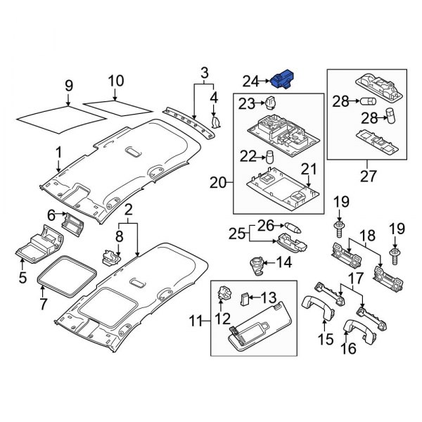 Sunroof Switch