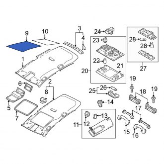 Volkswagen Golf GTI OEM Roofs & Parts | Panels, Drip Rails — CARiD.com