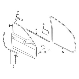 Volkswagen OE - Door & Components (Base / S 2 Doors)