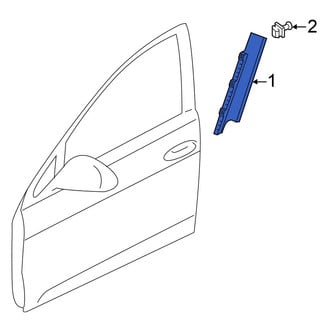 Volkswagen OE - Front Right Door Applique