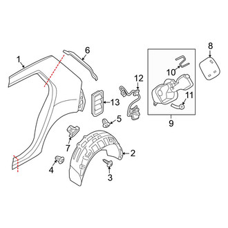 Volkswagen OE - Quarter Panel & Components