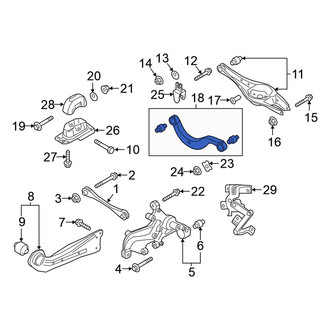 Volkswagen OE - Front Left Suspension Control Arm