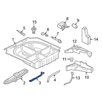Volkswagen OE - Floor Jack Handle