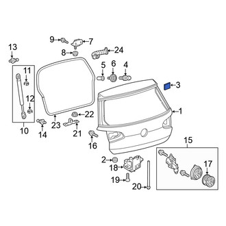 Volkswagen OE - Windshield Washer Pump Insulator