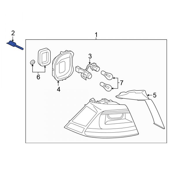 Tail Light Bolt