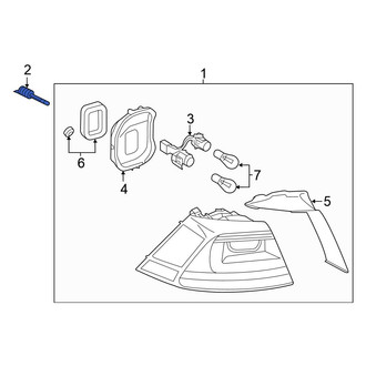 Volkswagen OE - Tail Light Clip