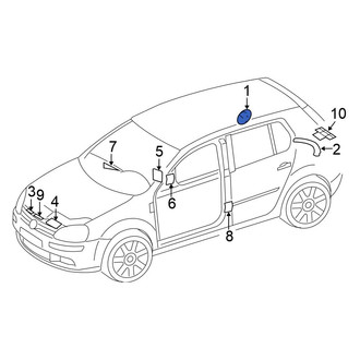 Volkswagen OE - Fuel Information Label