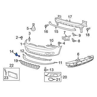 Volkswagen OE - Front Tow Eye Cap