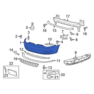 Volkswagen OE - Front Bumper Cover