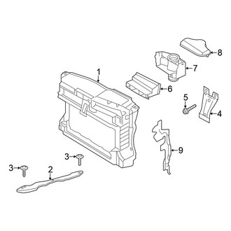 Volkswagen OE - Radiator Support (2.0L Diesel)