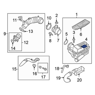 Volkswagen OE - Engine Air Filter