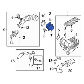 Volkswagen OE - Mass Air Flow Sensor