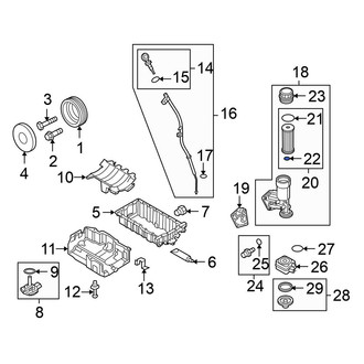 Volkswagen OE - Engine Oil Filter Gasket