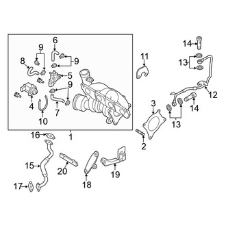 Volkswagen OE - Engine / Transaxle - Turbocharger & Components