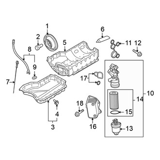 Volkswagen OE - Engine / Transaxle - Engine Parts (2.5L)