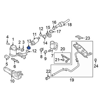 Volkswagen OE - Exhaust Clamp