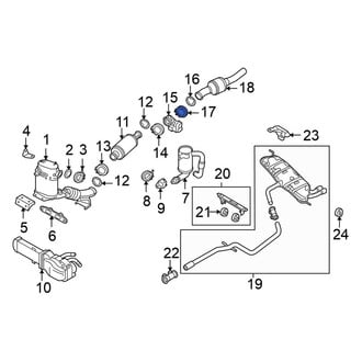 Volkswagen OE - Exhaust Clamp