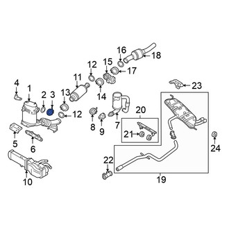 Volkswagen OE - Exhaust Clamp