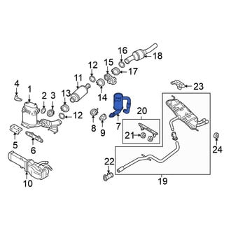 Volkswagen OE - Diesel Particulate Filter (DPF)