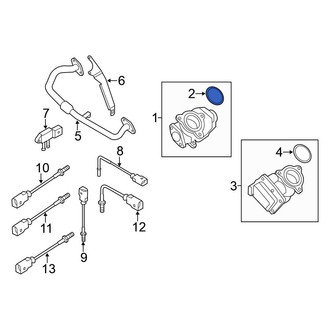 Volkswagen OE - Exhaust Gas Recirculation (EGR) Valve Gasket
