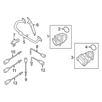 Volkswagen OE - Emission System - Emission Components