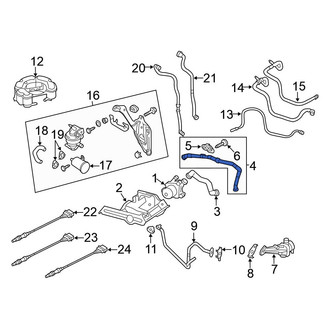 Volkswagen OE - Secondary Air Injection Pump Hose