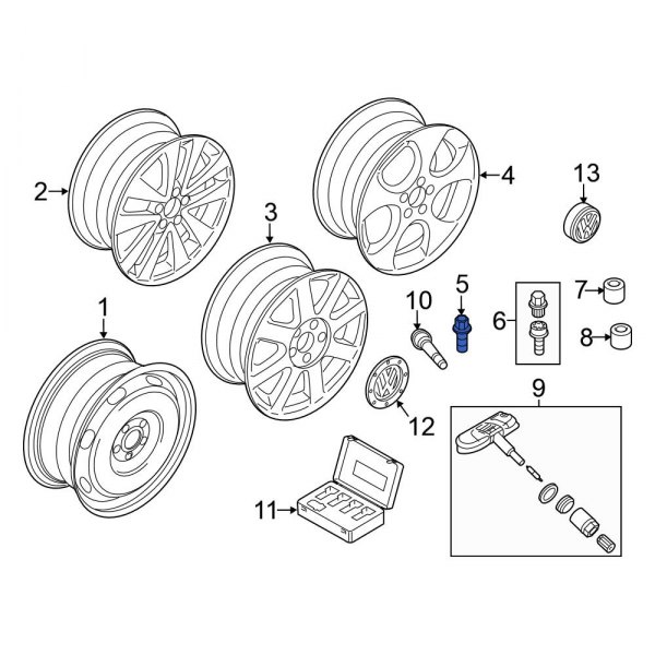 Wheel Lug Bolt