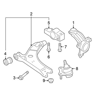 Volkswagen OE - Front Suspension - Suspension Components