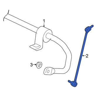 Volkswagen OE - Front Suspension Stabilizer Bar Link