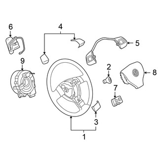 Volkswagen OE - Steering Wheel (Base)