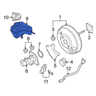 Volkswagen OE - Brake Master Cylinder Reservoir