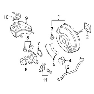 Volkswagen OE - Cowl - Components on Dash Panel (ATE)