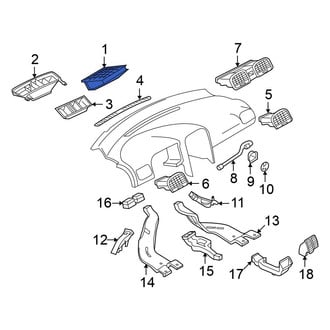 Volkswagen OE - Engine Air Intake Hose
