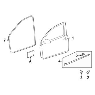 Volkswagen OE - Door & Components (Base 2 Doors)