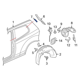 Volkswagen Golf GTI OEM Quarter Panels & Parts Rear & Front — CARiD