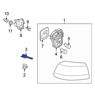 Volkswagen OE - Tail Light Clip