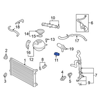 Volkswagen OE - Engine Coolant Temperature Sensor