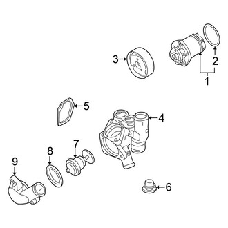 Volkswagen OE - Cooling - Water Pump