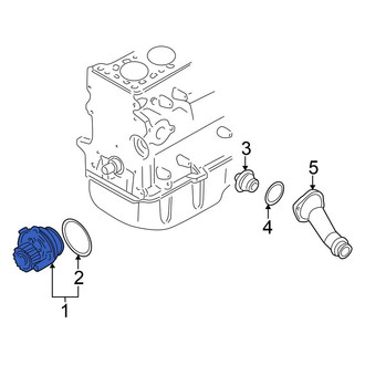 Volkswagen OE - Engine Water Pump