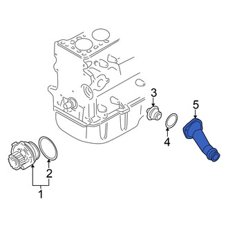 Volkswagen OE - Engine Coolant Thermostat Housing