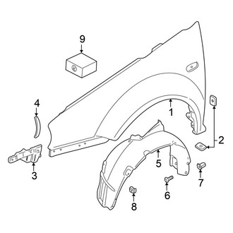 Volkswagen OE - Fender & Components