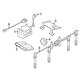 Volkswagen OE - Electrical - Ignition System (GL / GLS AVH Engine / AZG Engine)