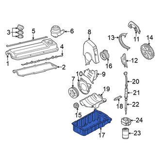Volkswagen OE - Engine Oil Pan
