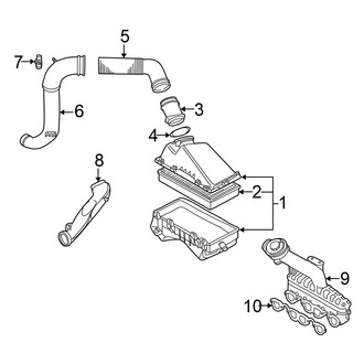 Volkswagen OE - Engine / Transaxle - Air Inlet (1.9L)