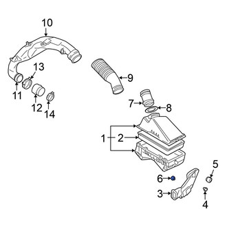 Volkswagen OE - Engine Air Intake Hose Sleeve