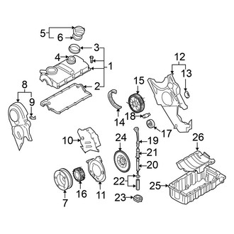 Volkswagen OE - Engine / Transaxle - Engine Parts