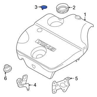 Volkswagen OE - Engine Cover Nut