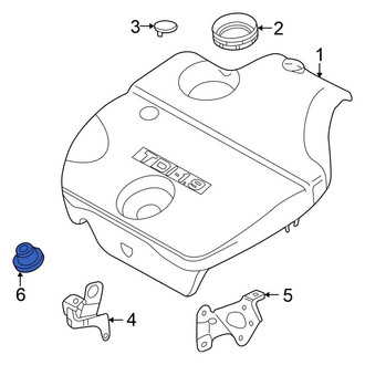 Volkswagen OE - Engine Cover Grommet