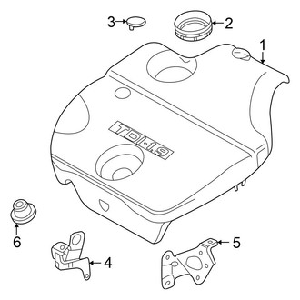 Volkswagen OE - Engine / Transaxle - Engine Appearance Cover (1.9L)
