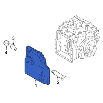 Volkswagen OE - Automatic Transmission Cover